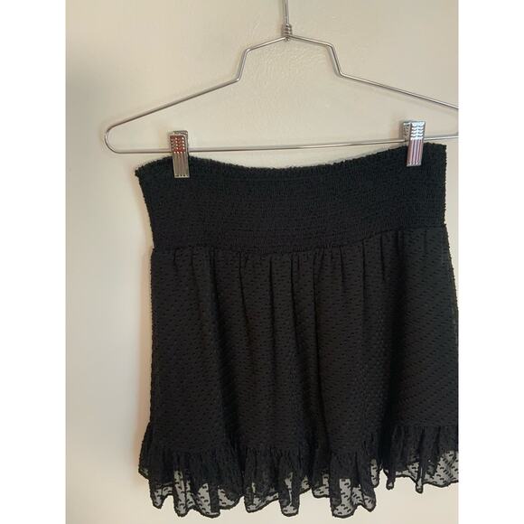 INTERMIX Rena Swiss Dot Silk Skirt - Picture 6 of 10